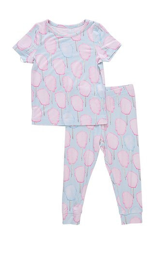 Pink Chicken Kids Bamboo Pj Set in Pink. - size 3 | Revolve Clothing (Global)