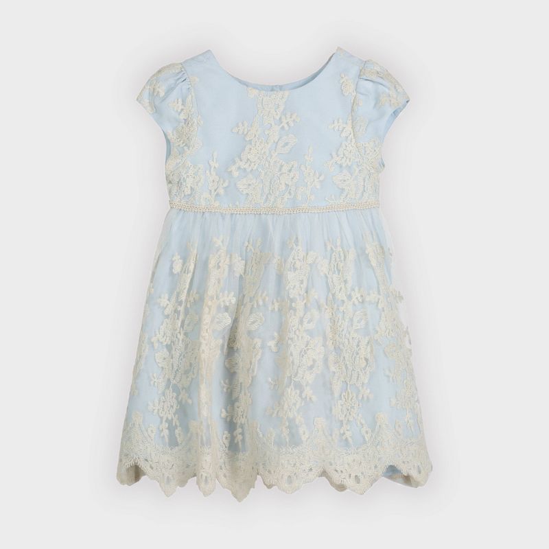 Mia & Mimi Toddler Girls' Lace Cap Sleeve Dress | Target