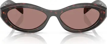 Prada 55mm Irregular Sunglasses | Nordstrom | Nordstrom