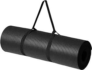 Amazon Basics 1/2-Inch Extra Thick Exercise Yoga Mat | Amazon (US)