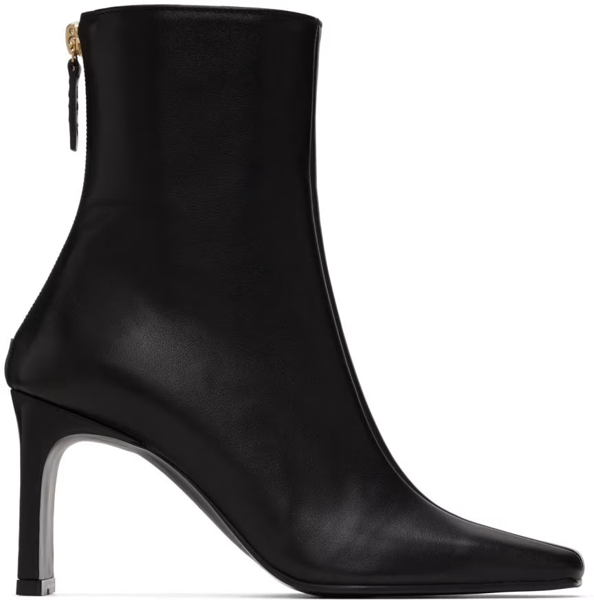 Black Trim Boots | SSENSE