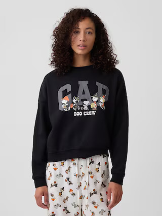 Oversized Wedge Crewneck Sweatshirt | Gap Factory