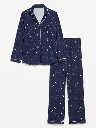 Sunday Sleep Knit Jersey Pant Set | Old Navy (US)