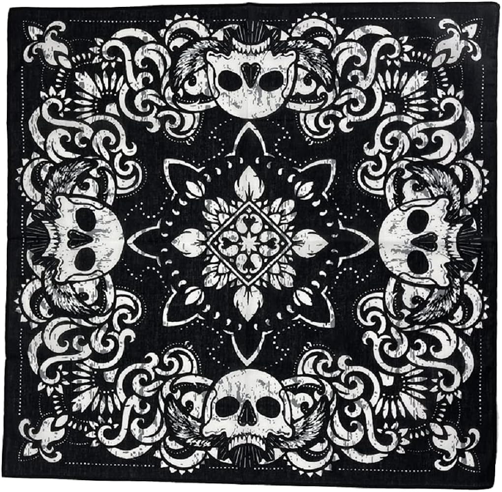 Vamqor 12pcs Bandana for women and men 100% Cotton Custom Fashion Paisley Design Multifunctional ... | Amazon (US)