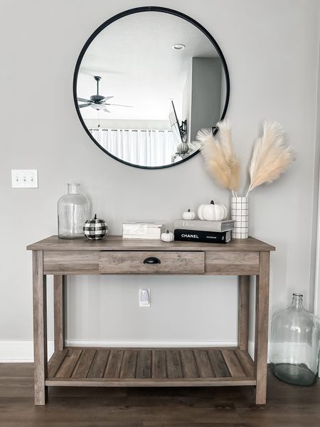The console table doesn’t get as much decor as years past now that Beckham is running around the house! But little touches here and there throughout the house are making it feel like fall. 🍁 

#LTKhome #LTKSeasonal #LTKstyletip