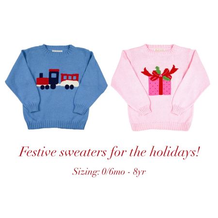 Kids Christmas outfit, boys Christmas outfit, girls Christmas outfit, toddler Christmas outfit, baby Christmas outfit, Christmas sweater, train sweater, present sweater, Christmas card, family pictures, preppy kids style, toddler style

#LTKHoliday #LTKkids #LTKbaby