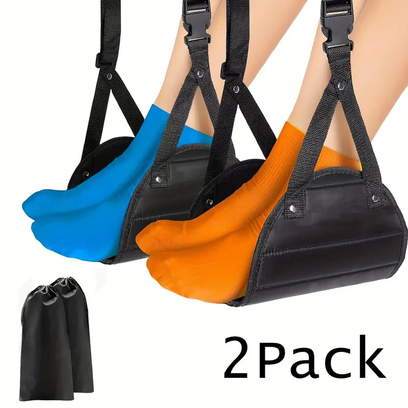 1Pc/2Pcs Airplane Foot Hammock, Foot Rest, Airplane Travel Footrest, Flight Leg Hammock Hanger Sl... | Temu Affiliate Program