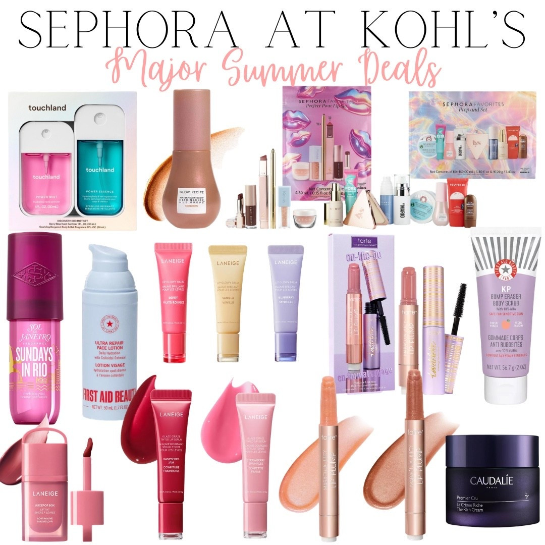 The Sephora at Kohl's Major Summer Deals Event is here! We’ve rounded up some of the best beauty finds currently on sale, from fragrances to makeup favorites. If you've been waiting to stock up on everyday essentials or try something new, now's the perfect time to save. Shop our picks below on our LTK!  @kohls  @Sephora  #kohls #kohlspartner #sephoraatkohls

#LTKselfcare #LTKSaleAlert #LTKBeauty