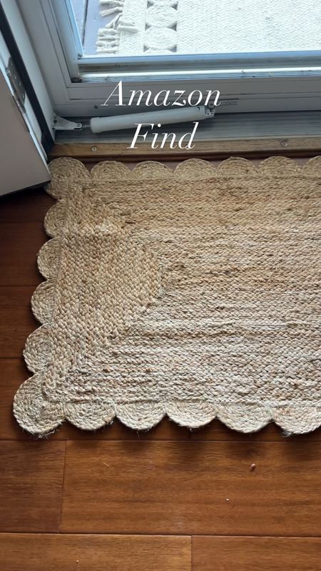 Love the scalloped detail on this precious jute door mat from Amazon! Don’t forget to grab some rug grippers for the corners. I linked my favorite ones that won’t damage your floors. 

#LTKhome #LTKVideo #LTKfindsunder50