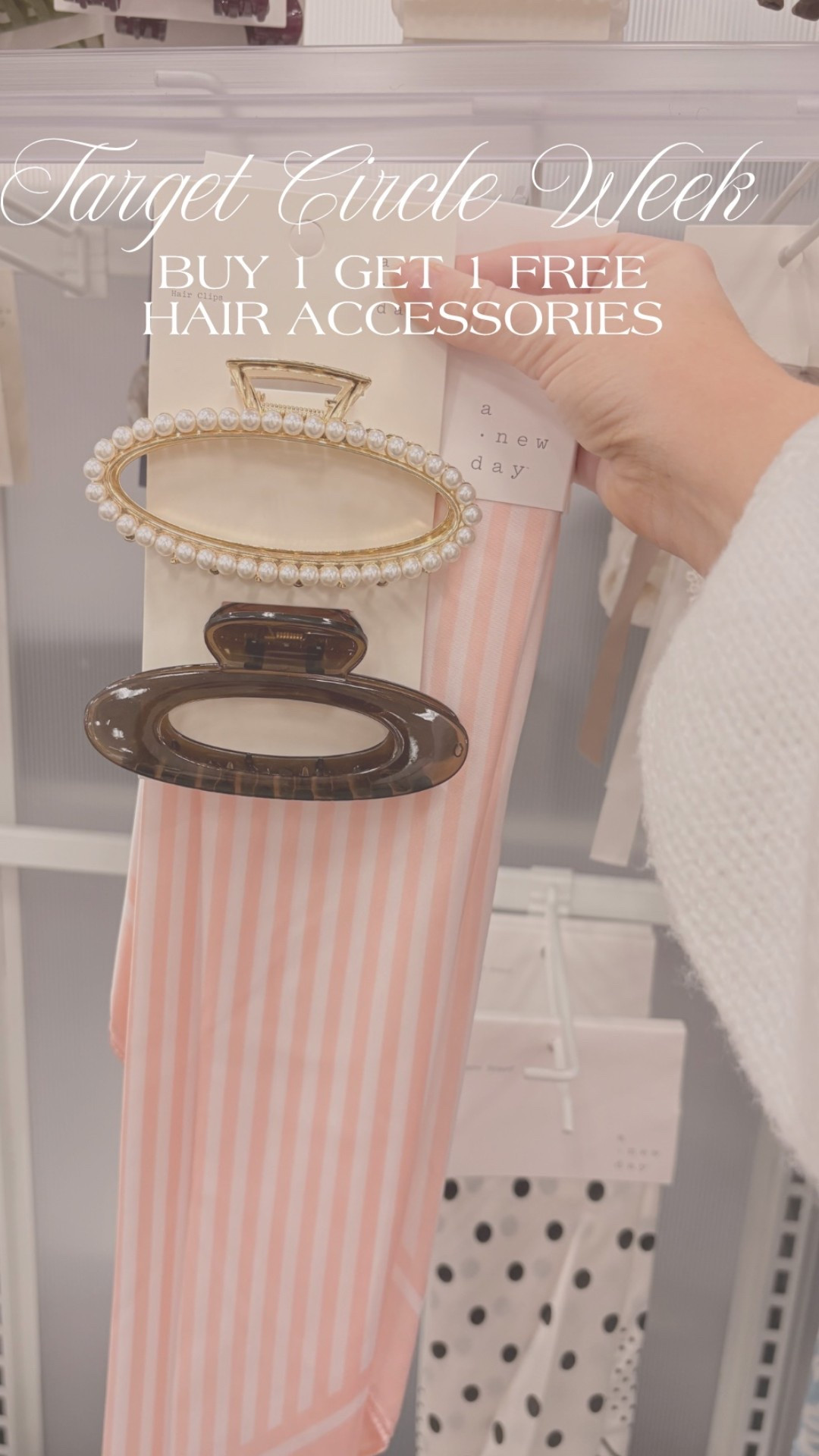 Target Circle Week hair accessories