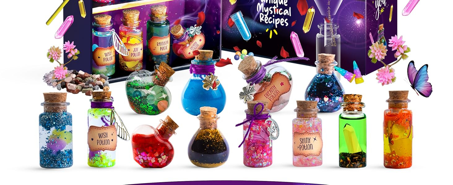 Dan&Darci Fairy Magic Potion Kit for Kids - Gifts for Girls - 6 7 8 9 10 Year Old Girl Gift - Chr... | Amazon (US)