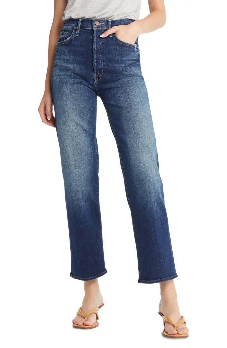 The Rambler High Waist Ankle Wide Leg Jeans | Nordstrom