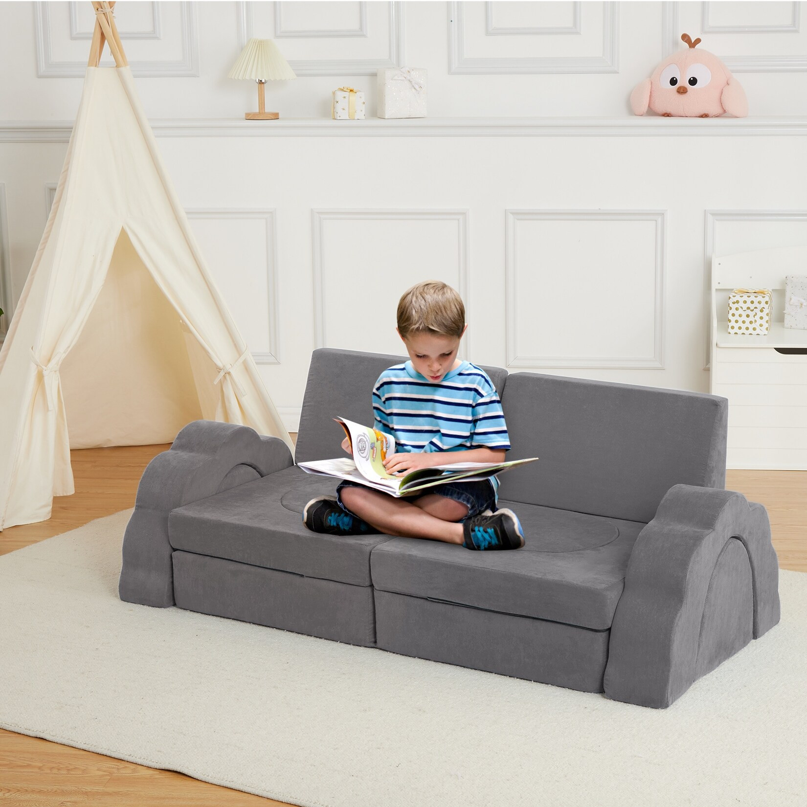 11PCS Kids Couch, Modular Couch for Kids Toddler Couch for Creative Play in Playroom Nursery | Bed Bath & Beyond