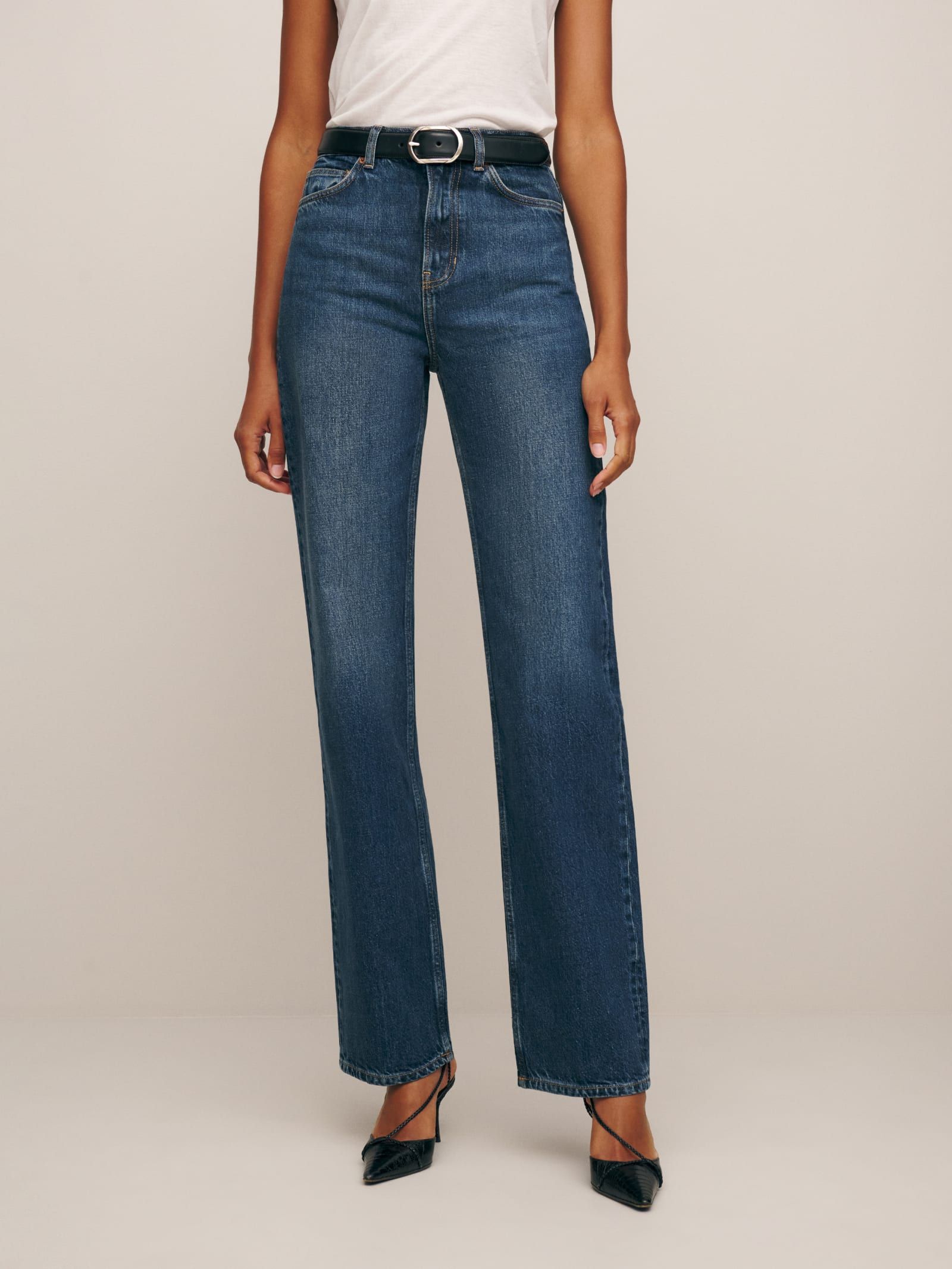 Wilder High Rise Wide Leg Jeans | Reformation (Global)