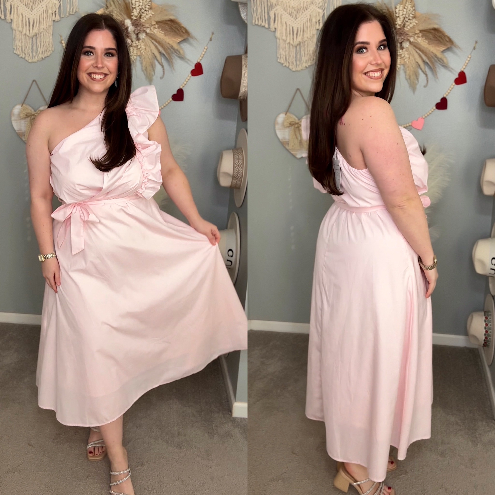 Amazon affordable dress option for Valentine’s Day date night or Galentines day party! Bestie is a size 12/14 wearing an XL! 💞

#LTKStyleTip #LTKFindsUnder50 #LTKMidsize