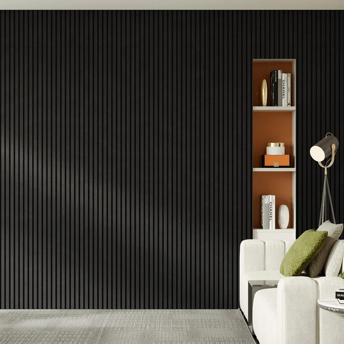 4 PCS (45.67" x 23.6" x 0.7" Each) Dual-Layer Thickened Acoustic Wall Panels, High Density Large ... | Wayfair North America