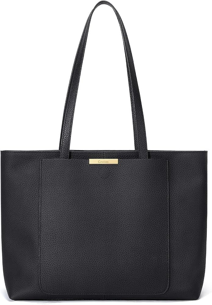 Cnoles Women Tote Bag Leather Handbag Purses And Handbags For Women Ladies Top Handle Large Soft ... | Amazon (US)