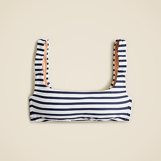 Squareneck bikini top in classic stripeItem BF115 
 
 
 
 
 There are no reviews for this product... | J. Crew US