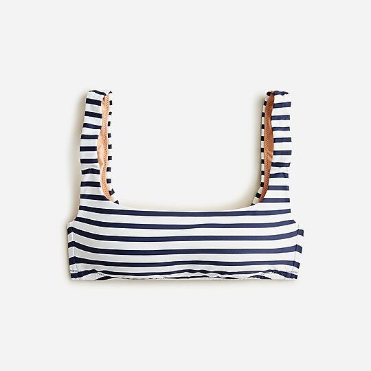 Squareneck bikini top in classic stripeItem BF115 
 
 
 
 
 There are no reviews for this product... | J.Crew US