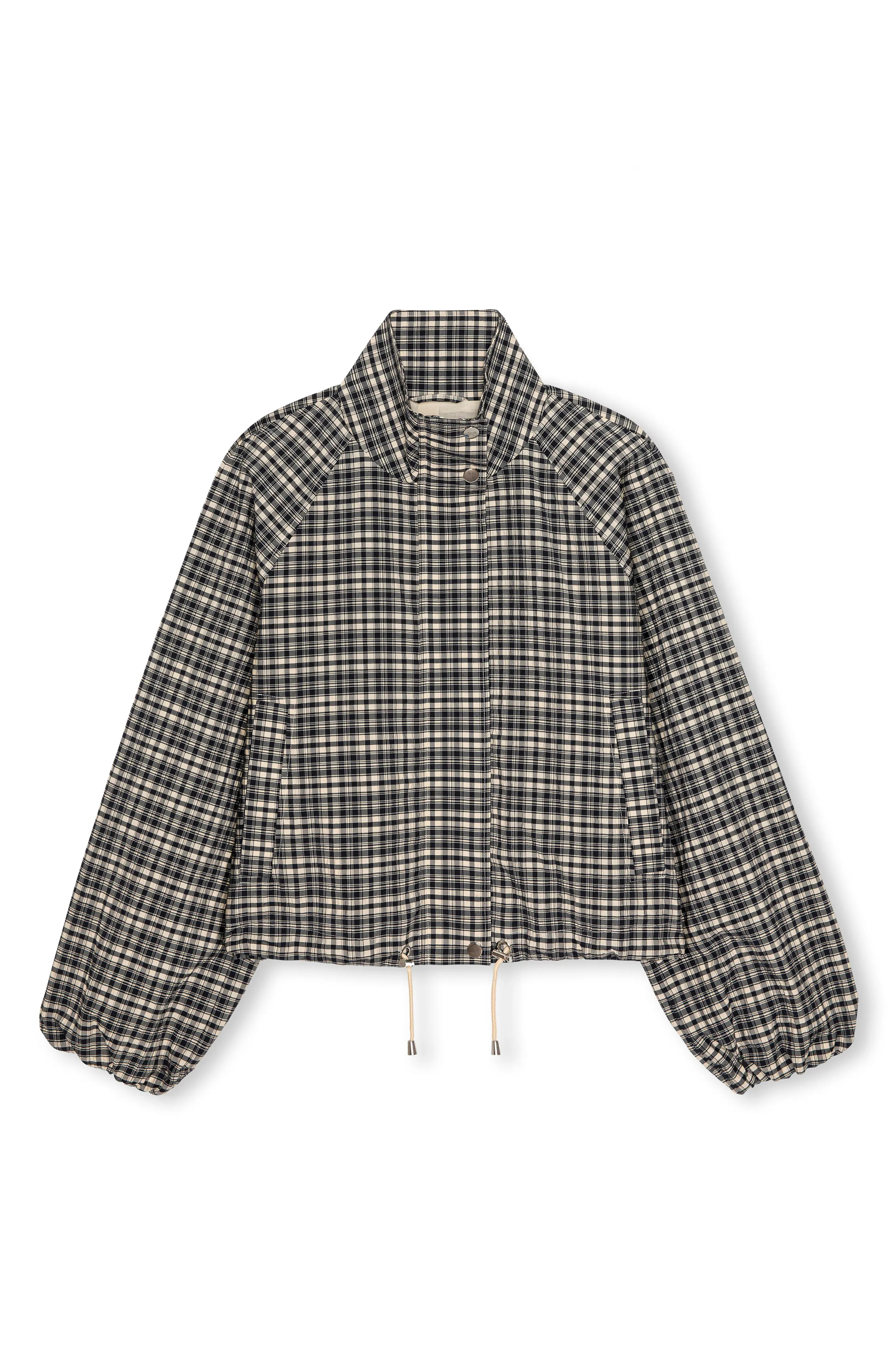 Rails Blake Utility Jacket in Mini Check at Nordstrom, Size X-Large | Nordstrom