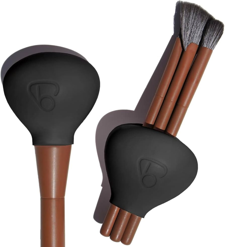 brush bubble Original Silicone Makeup Brush Covers for Travel, A Storage & Organizer Case for Bru... | Amazon (US)