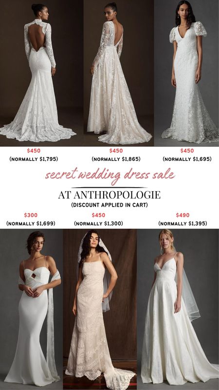 More crazy discounted wedding dresses from @anthropologie! So stunning. I wish so badly Anthro had carried bridal gowns when I was getting married 🤣 #AnthroPartner 

#LTKCyberWeek #LTKsalealert #LTKwedding