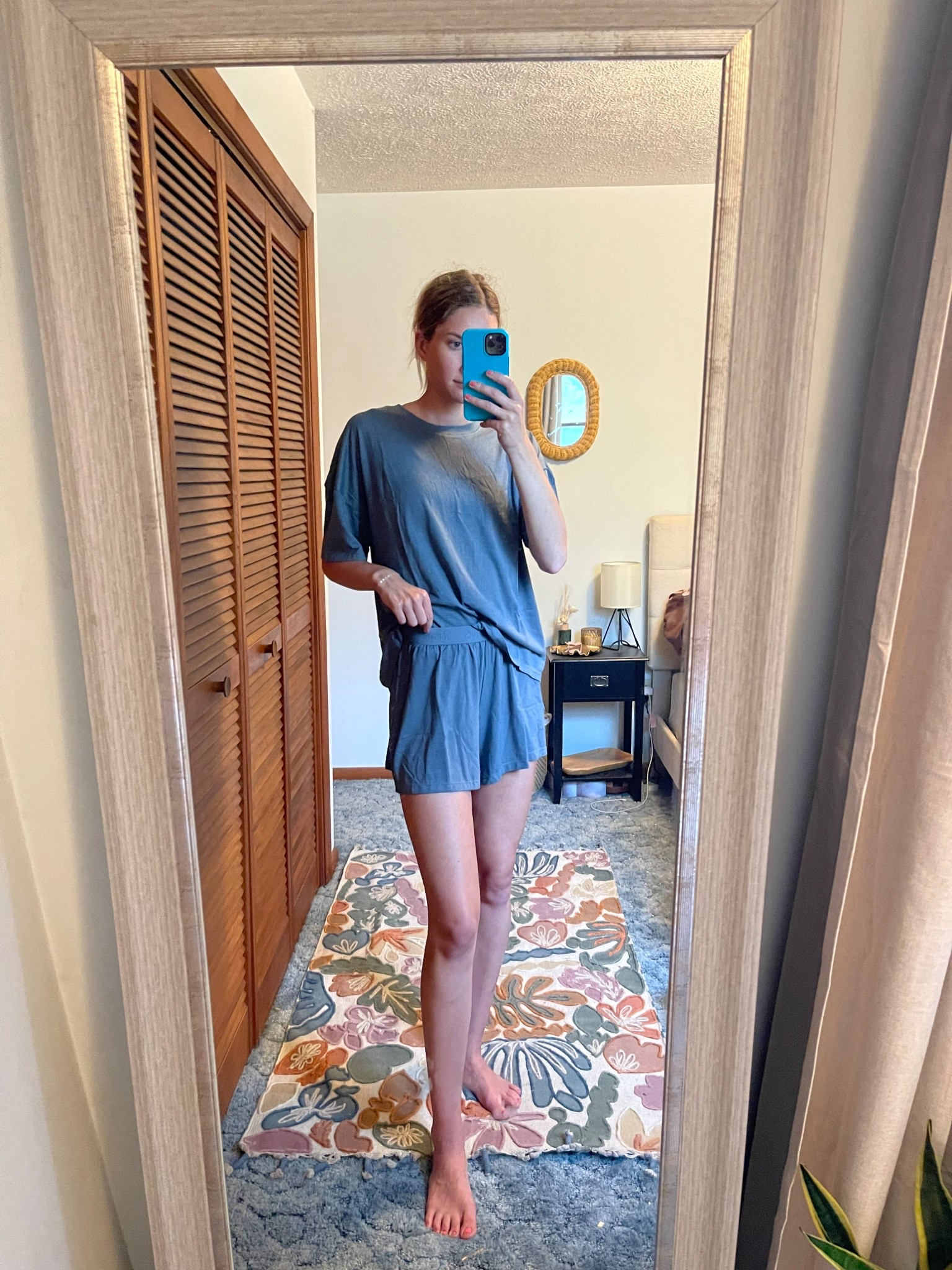 The comfiest two piece set!!! Hanes has done it again with this cotton and bamboo lounge wear short set. 
Wearing a M in the set

#LTKFindsUnder50 #LTKSummerEdit #LTKSaleAlert