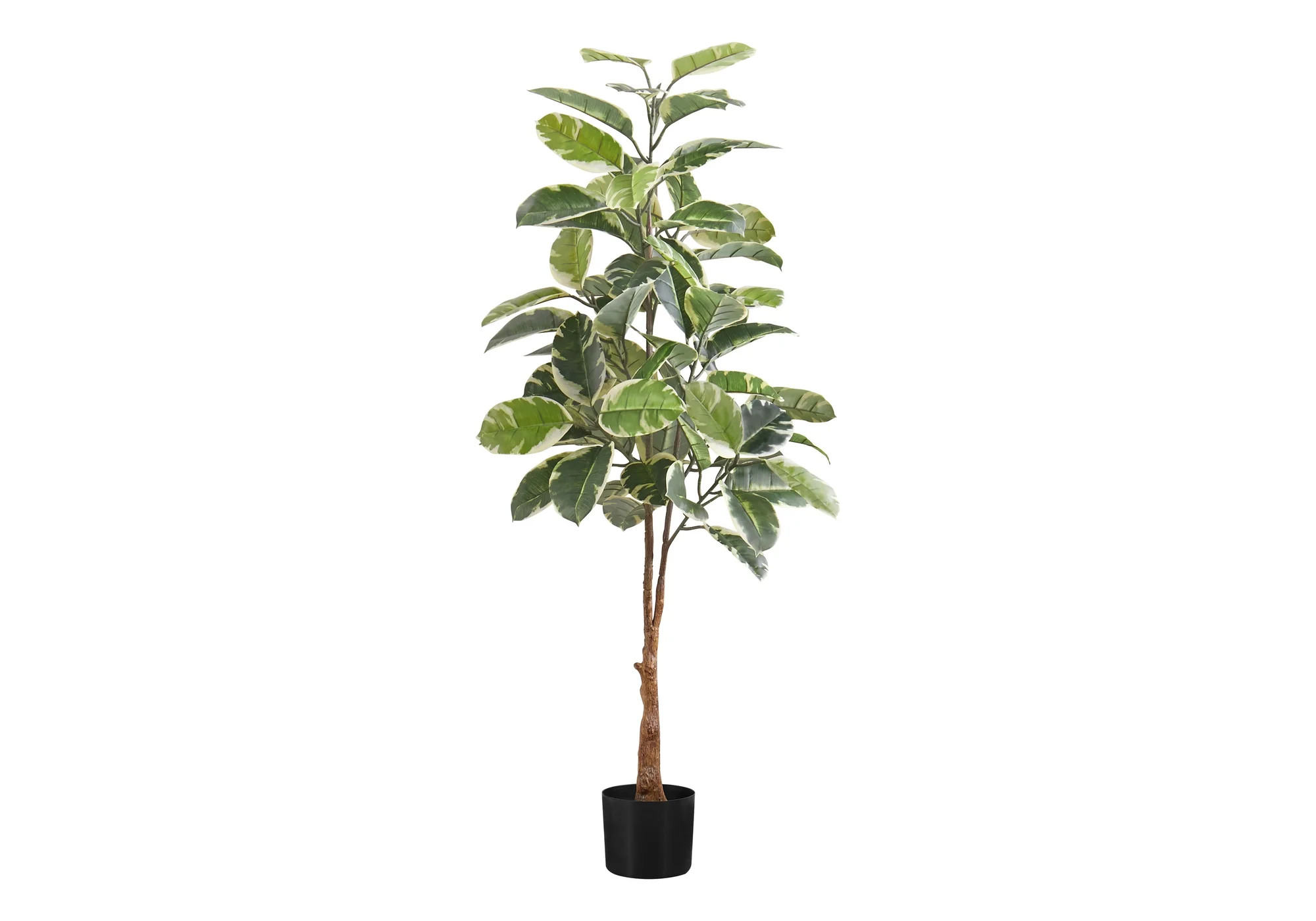 Artificial Plant - 52" Tall - Indoor - Floor - Potted - Green Leaves - Walmart.com | Walmart (US)