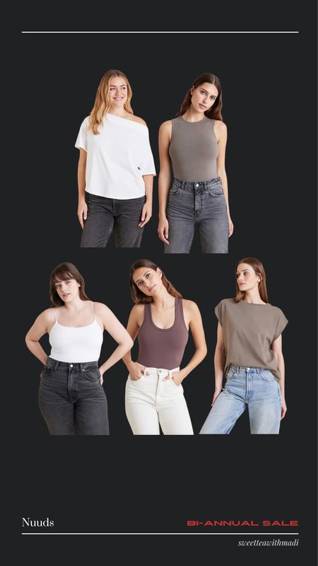 Nuuds has their bi-annual sale! Linked up some of my favorites! They’re all basics but they’re a must have for the summer!!

Nuuds, tees, tank tops, bodysuits, Nuuds on sale, summer style

#LTKfindsunder100 #LTKfindsunder50 #LTKsalealert