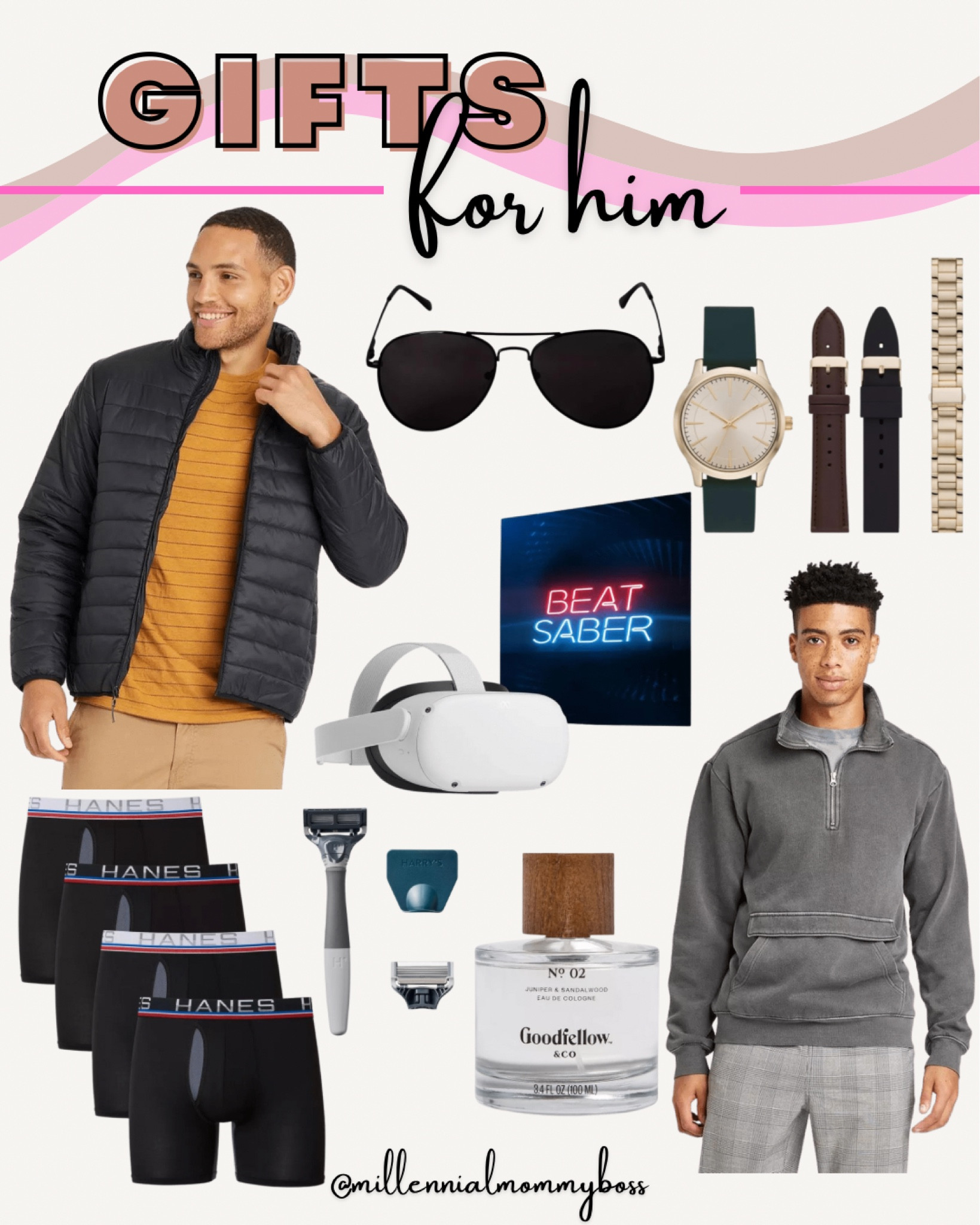 Gifts for him, Gift Guide, Birthday Gifts for Men, Christmas Gifts, Target, Target Finds, Target Fashion, Target Deals

#LTKsalealert #LTKHoliday #LTKunder100