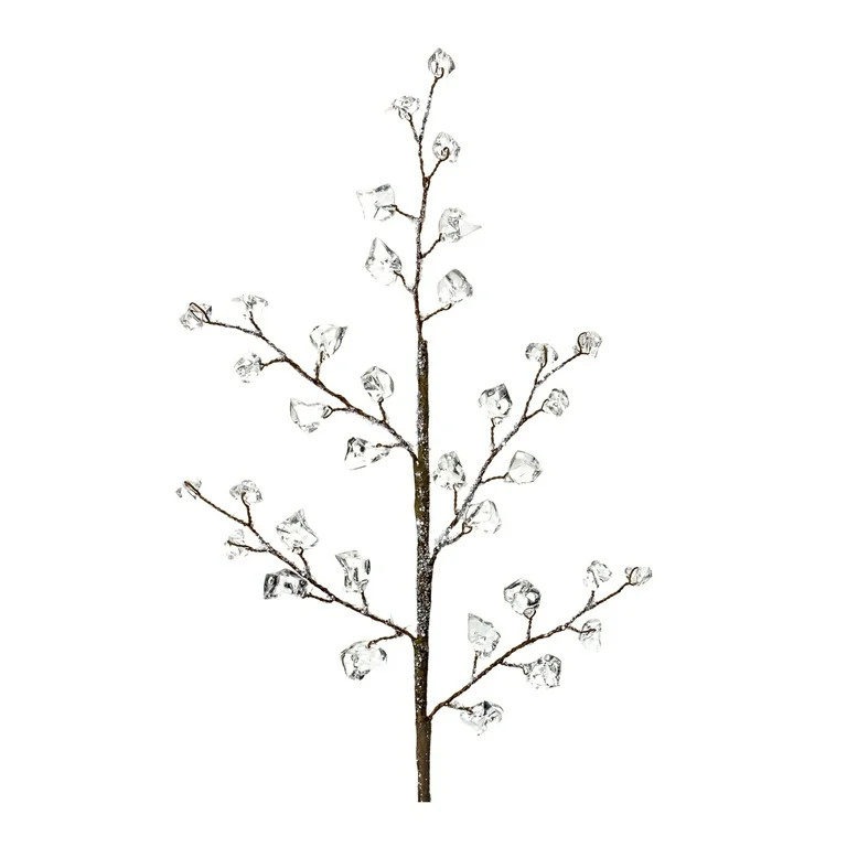 Melrose Set of 6 Jeweled Ice Christmas Branches 20.25" | Walmart (US)