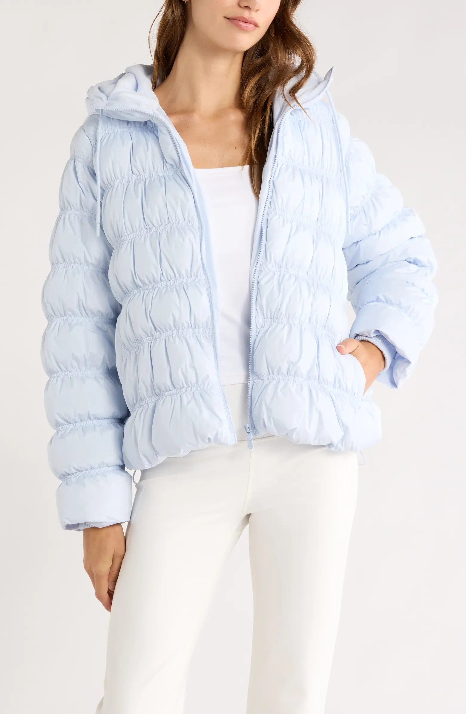 All Over Ruched Jacket | Nordstrom