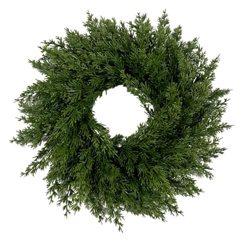 6FT Artificial Long Cedar Garland Realistic, Real Touch Norfolk Pine Garland,Artificial Green Cedar Garland Faux Cedar Pine Needles Garland for Home Fireplace Outdoor Holiday Party Decoration (C) | Amazon (US)