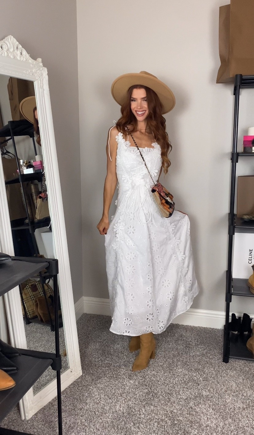 Perfect late Summer dress 

#LTKStyleTip #LTKSeasonal #LTKFindsUnder100
