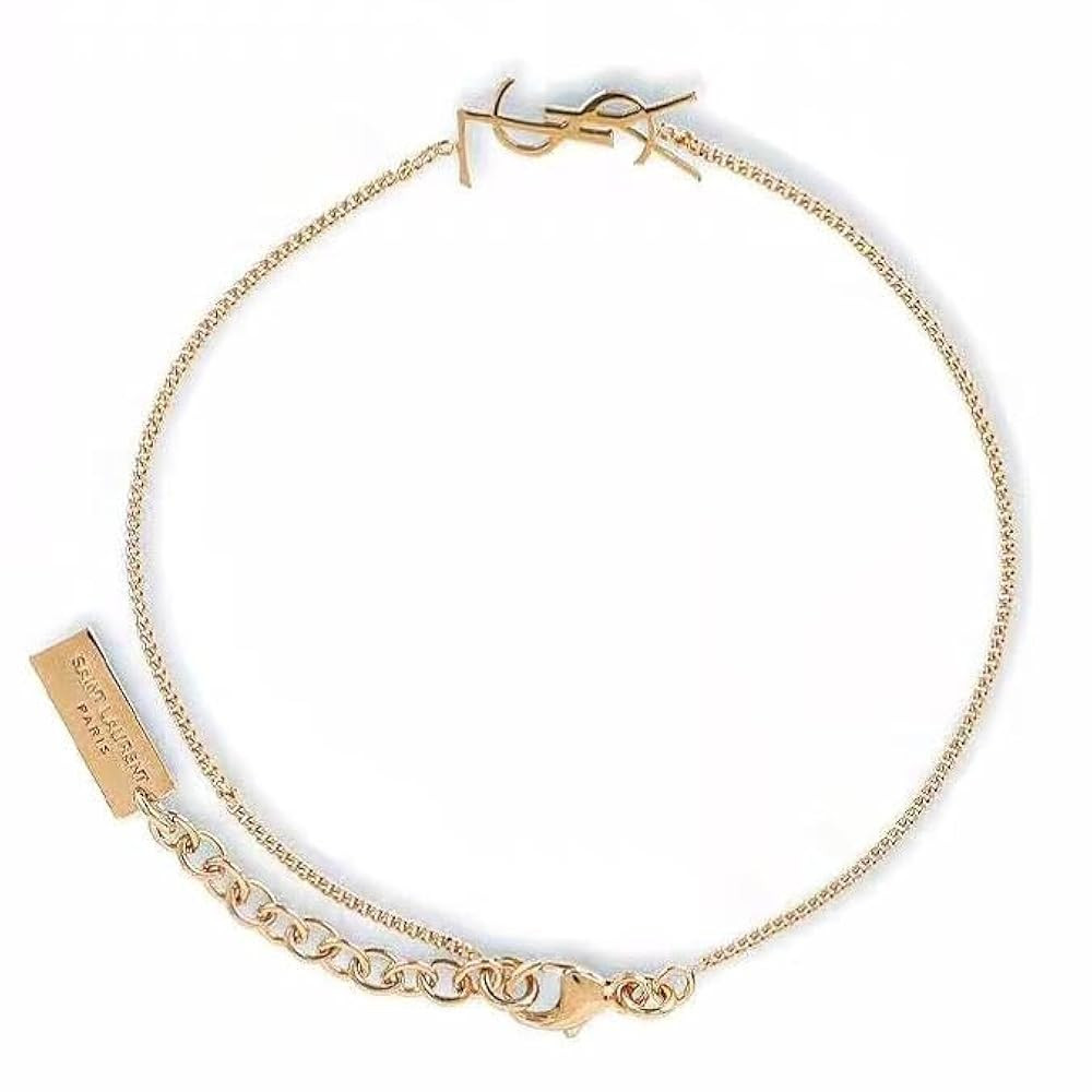 Luxury Gold Initial Bracelet for Women, Dainty Gold Link Bracelet, Trendy Minimalist Chain Bracel... | Amazon (US)