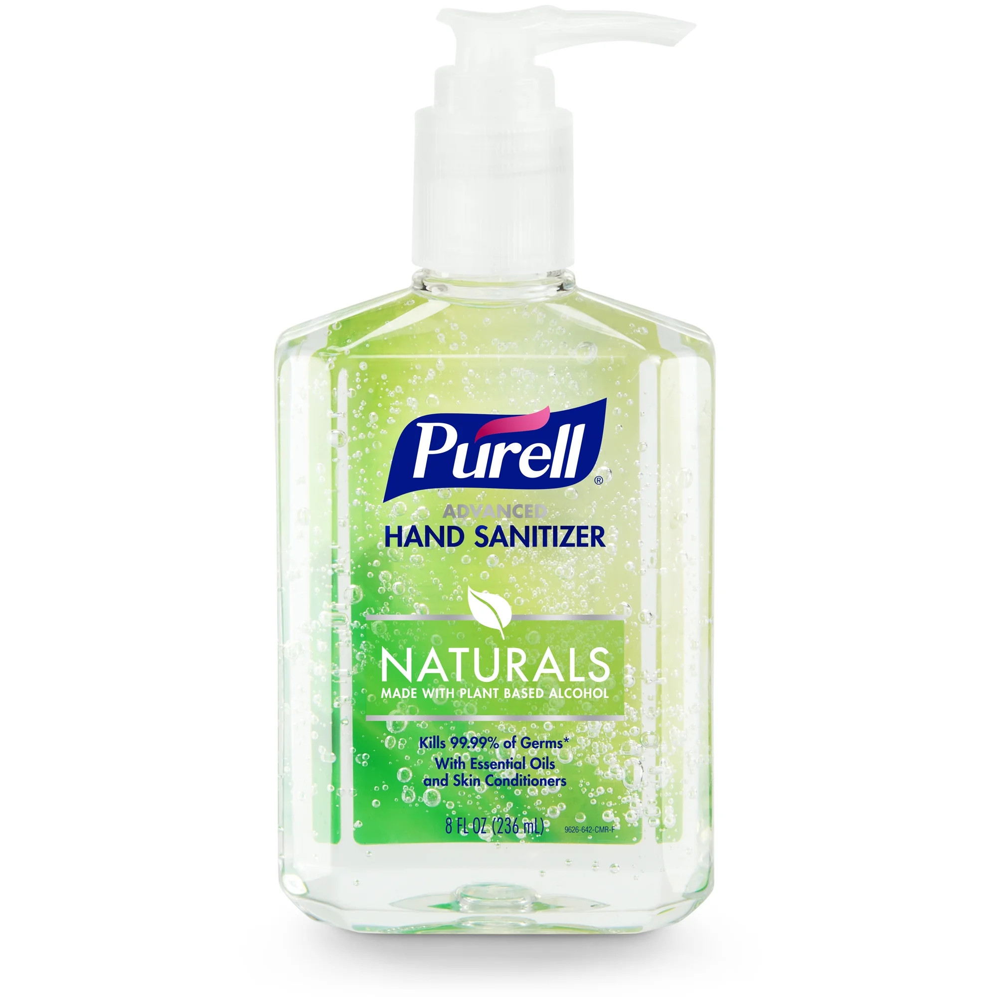 PURELL® Advanced Hand Sanitizer Naturals Gel with Plant Based Alcohol, Citrus Scent, 8 oz Pump B... | Walmart (US)