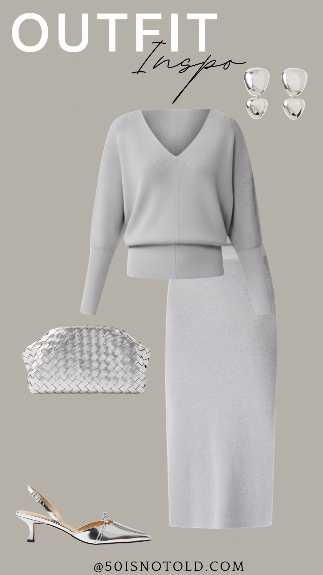 Holiday outfit inspo | New Year’s Eve | Silver kitten heels | silver handbag | holiday party 

#LTKGiftGuide #LTKHoliday #LTKootd