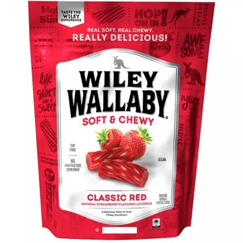 Wiley Wallaby Classic Red Licorice 7.05oz | Scheels