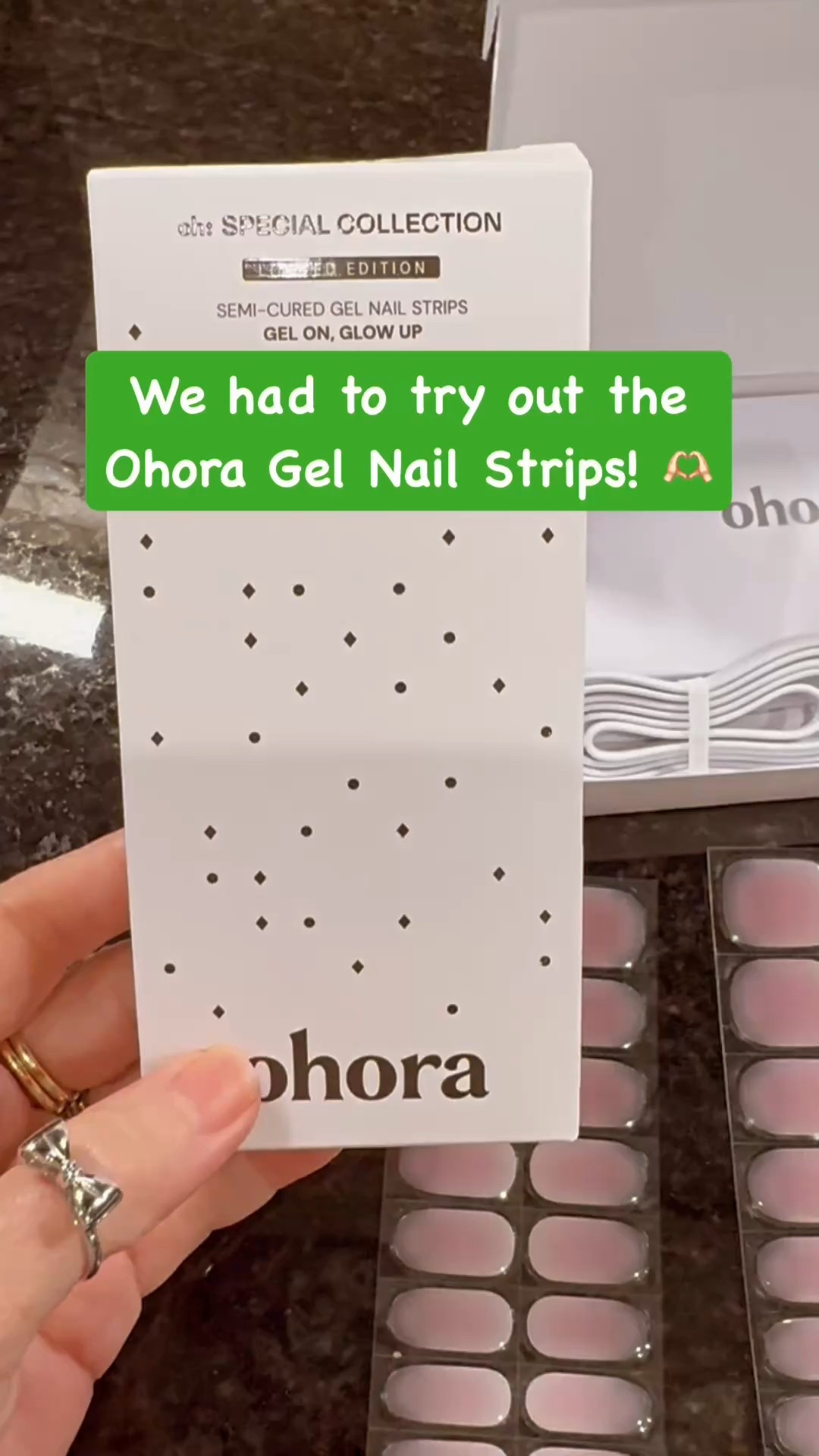 And we love these diy gel nails! Just a few seconds under the lamp and they were hard & set! And super easy to
Clip and file! (These are the N Clean Girl color)

#LTKFindsUnder100 #LTKBeauty