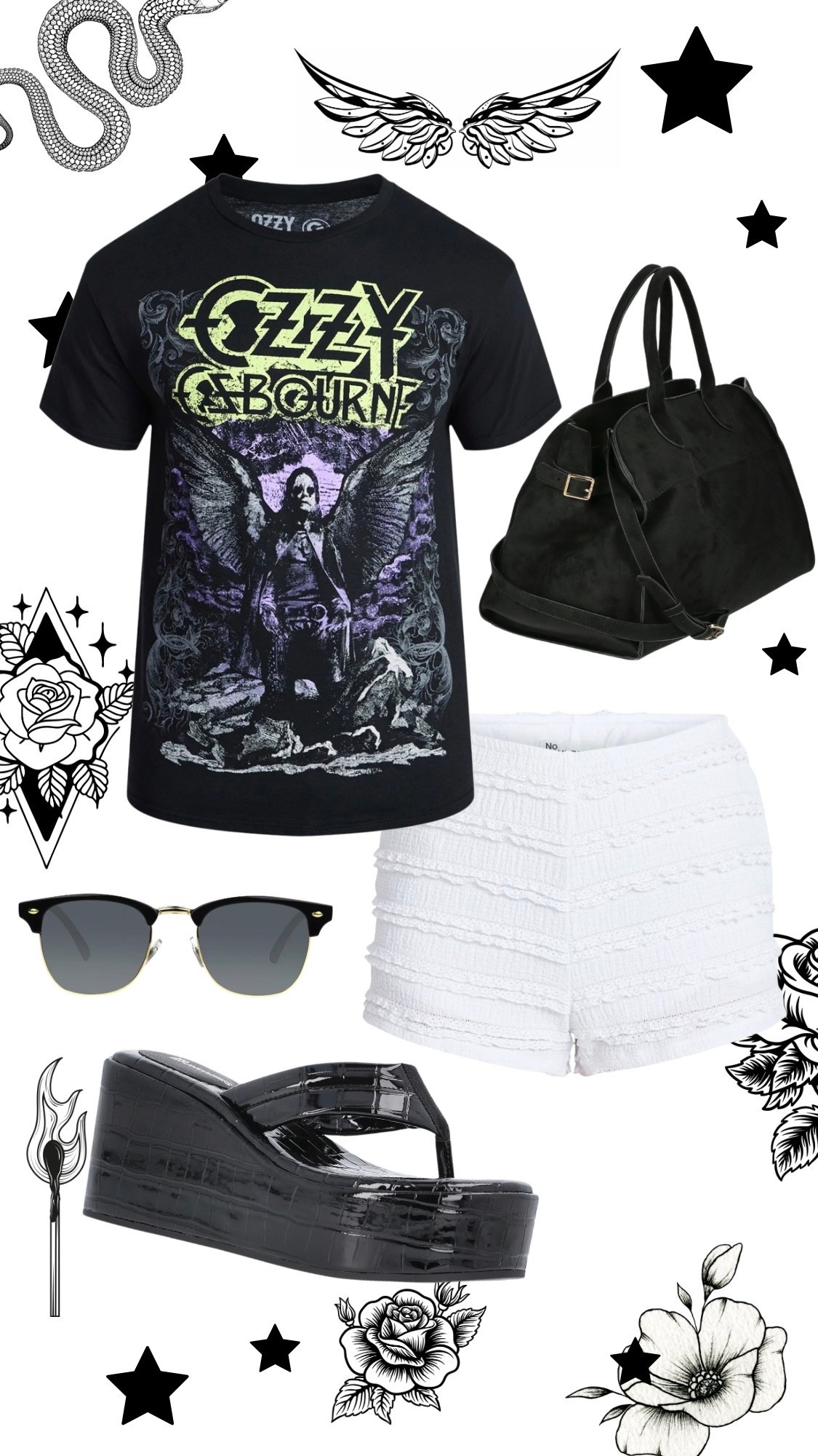 Oversized graphic tee outfit inspo 

#LTKootd #LTKMidsize #LTKgrwm