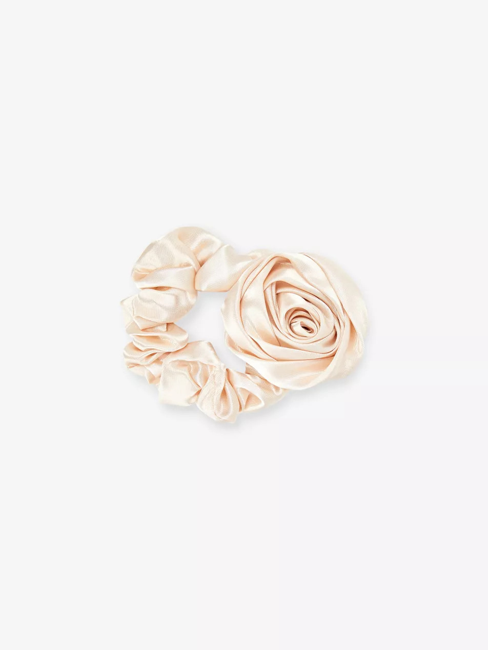 Rosette satin hair tie | Selfridges