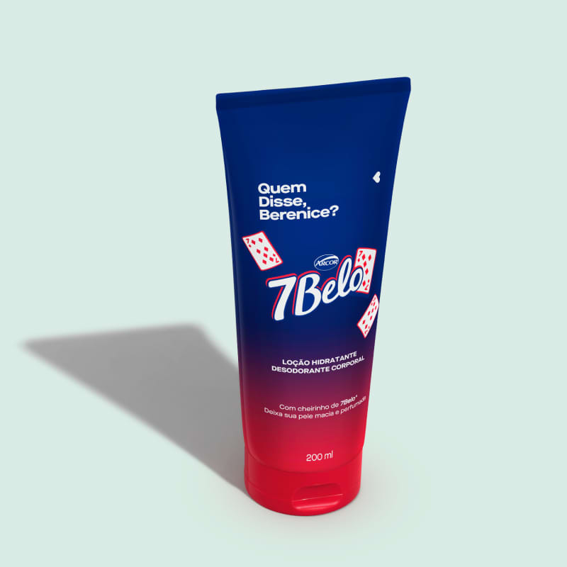 Loção Hidratante Desodorante Corporal QDB 7Belo 200ml | QuemDisseBerenice (BR)