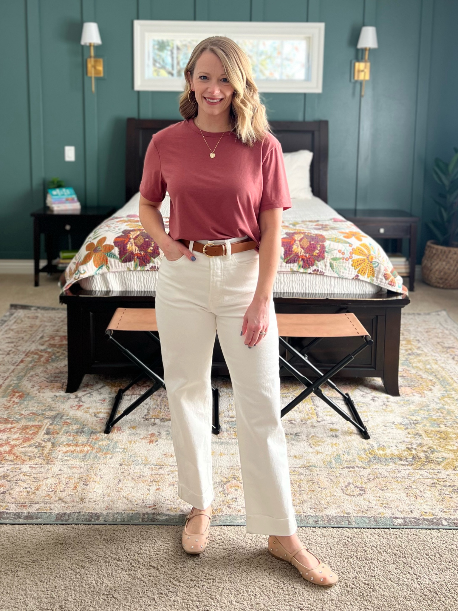 I love this elevated casual look from 🎯would be great for day date, casual coffee or lunch with friends. 

#LTKFindsUnder50 #LTKOver40 #LTKStyleTip