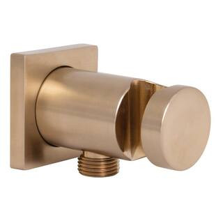 Speakman Vector Wall-Mount Supply Ell and Hand Shower Holder in Brushed Bronze VS-159-BBZ - The H... | The Home Depot