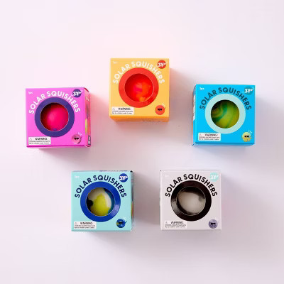 J'adore Solar Sphere Sensory Squeeze Toy - 5pk | Target