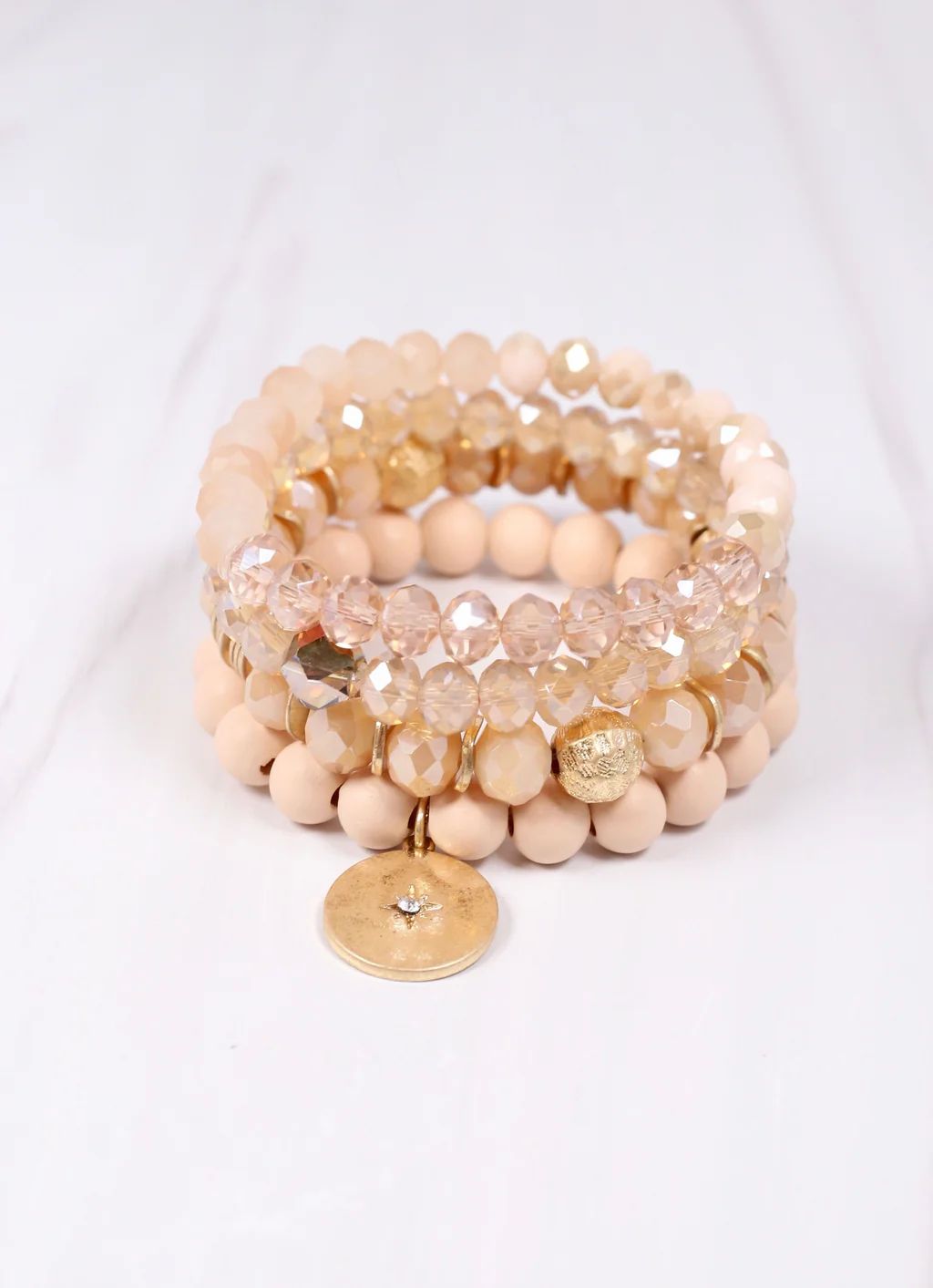 Bayberry Bracelet Set NATURAL | Caroline Hill