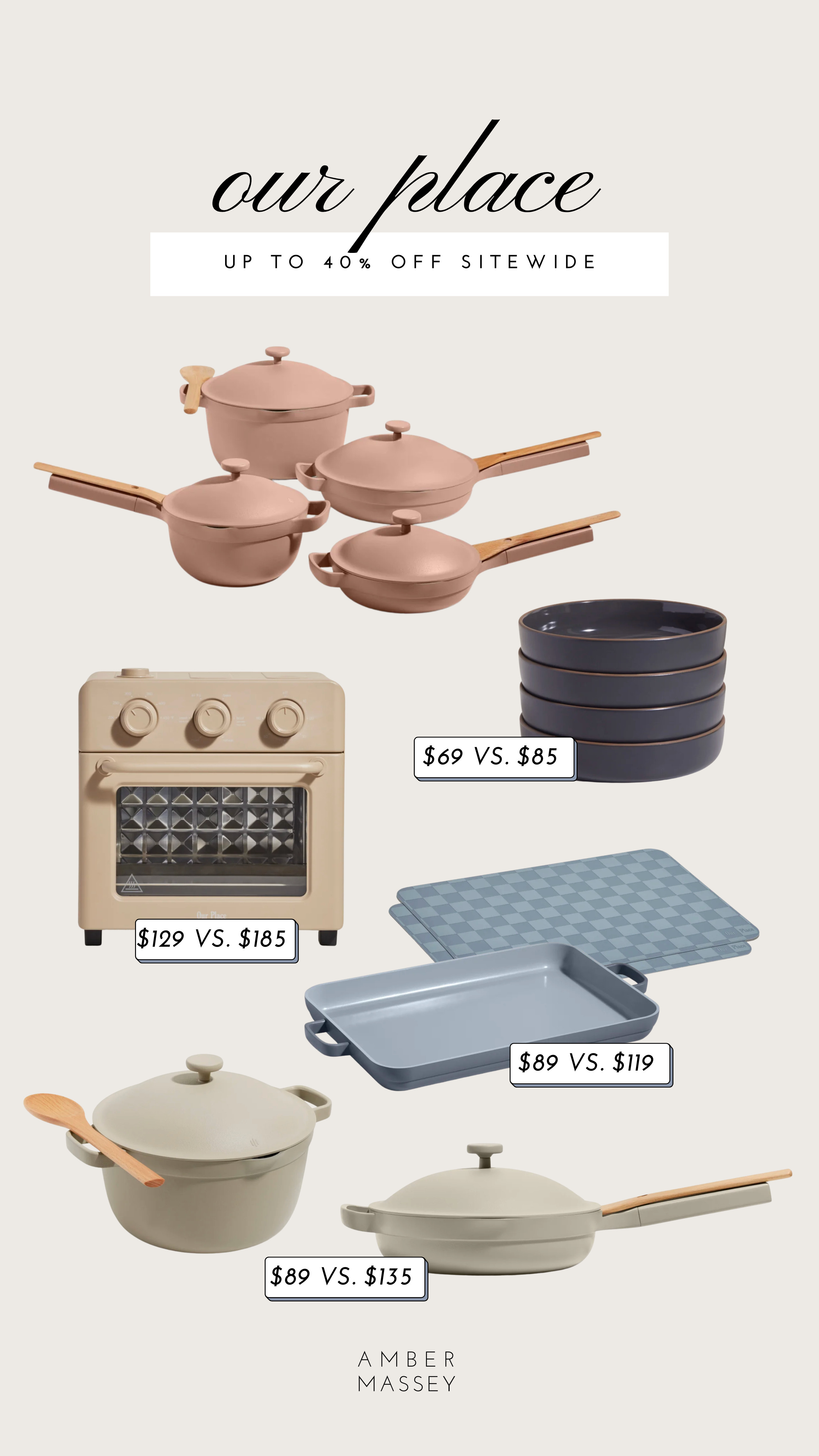 our place up to 40% off sitewide!

our place, on sale, kitchen favs 

 #LTKSeasonal #LTKHome #LTKSaleAlert