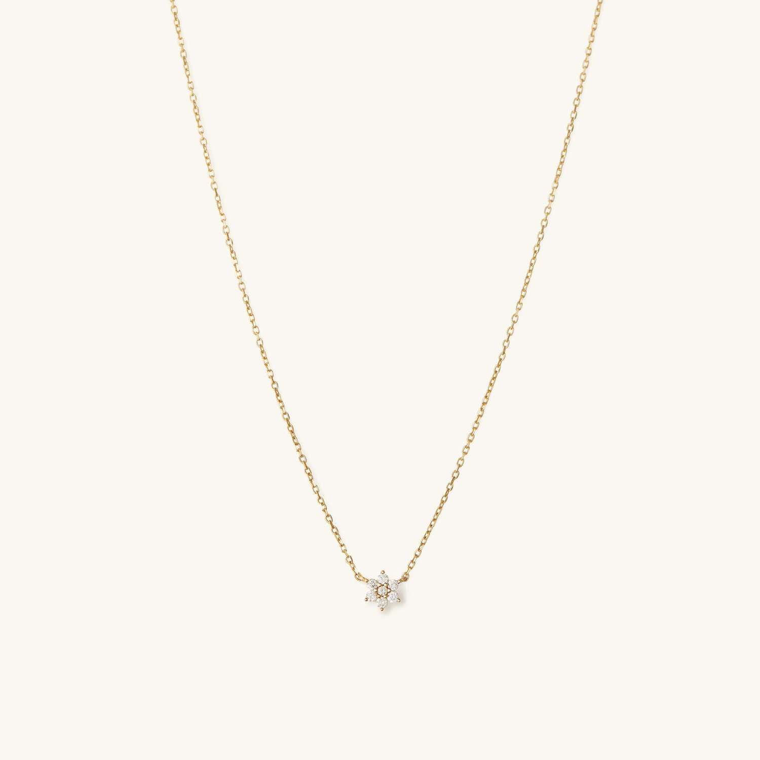 14k Gold Flower Necklace | Mejuri | Mejuri (Global)