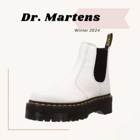 When I want to wear comfortable shoes I always go for Dr. Martens. 🤍🎀 #white #drmartens 

#LTKSeasonal #LTKshoecrush #LTKsalealert