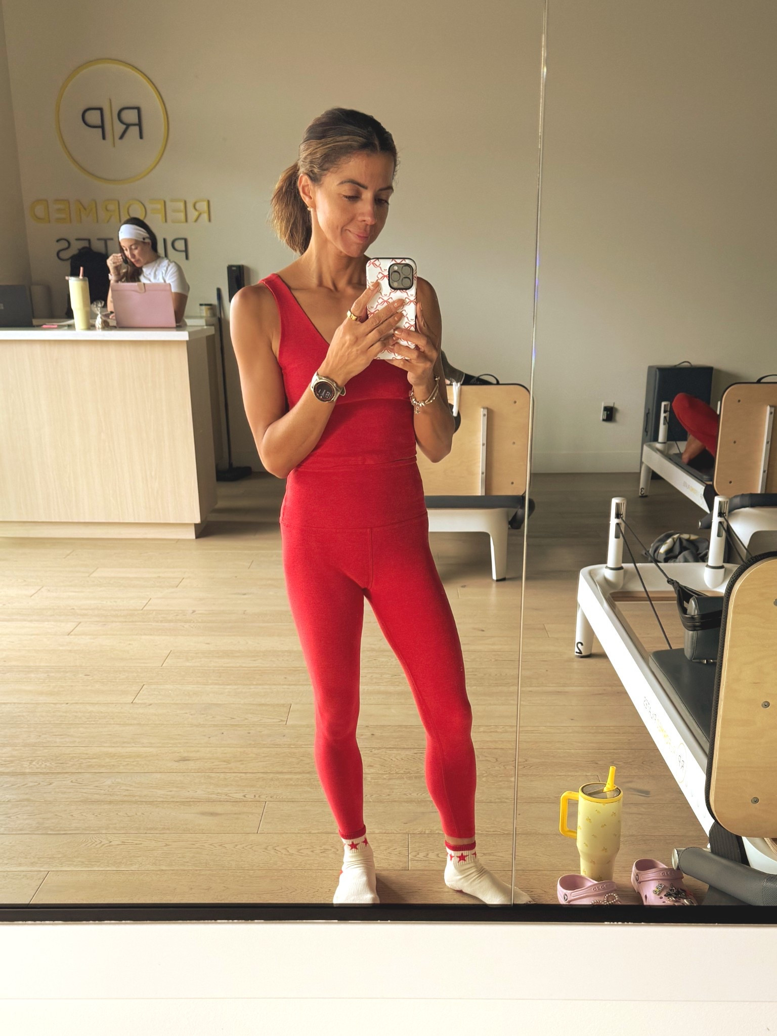 Pilates worked me today!! 

#LTKfitnessgoals #LTKOver40 #LTKActive